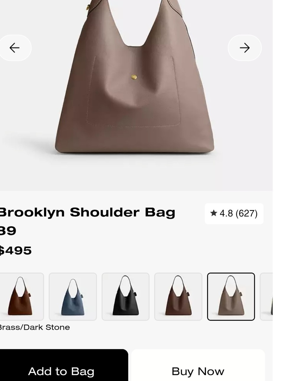 Brooklyn Shoulder Bag in Olive Suede